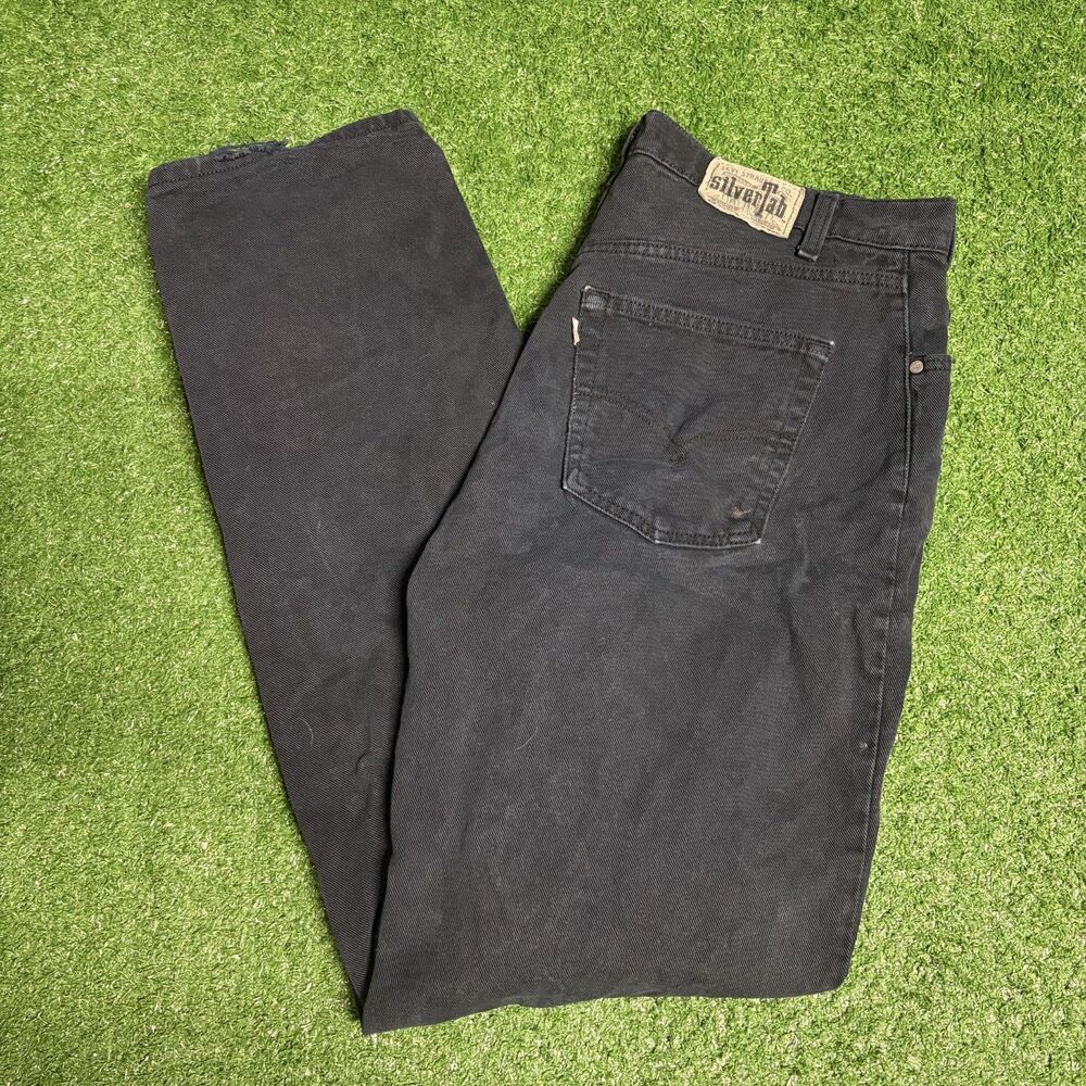 Levi’s SilverTab Black Jeans Men’s 36x34 Baggy Denim 90s Y2K Style